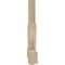 Ekena Millwork Kennewick Rough Sawn Timber Gable Bracket, Douglas Fir, 84"W x 35"H x 4"D x 6"F, 10/12 Pitch GBW084X35X0406KEN00RDF - alternate 3
